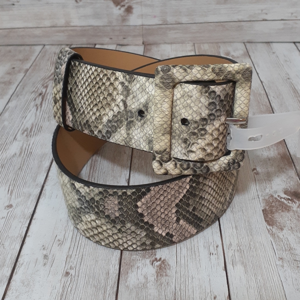 Animal sneak printed belt